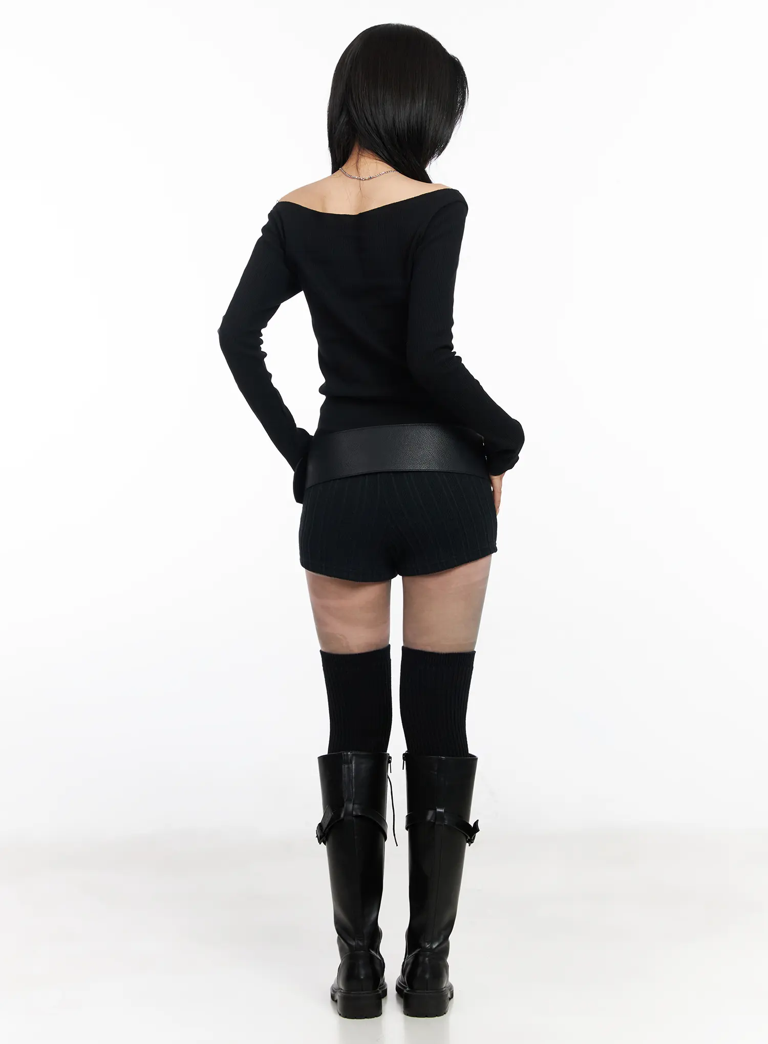 Cozy Knit Shorts CF527 - Image 7