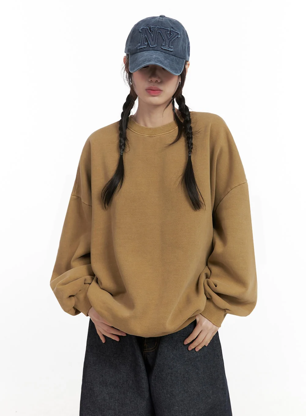 Cozy Oversized Crewneck IN427 - Image 2
