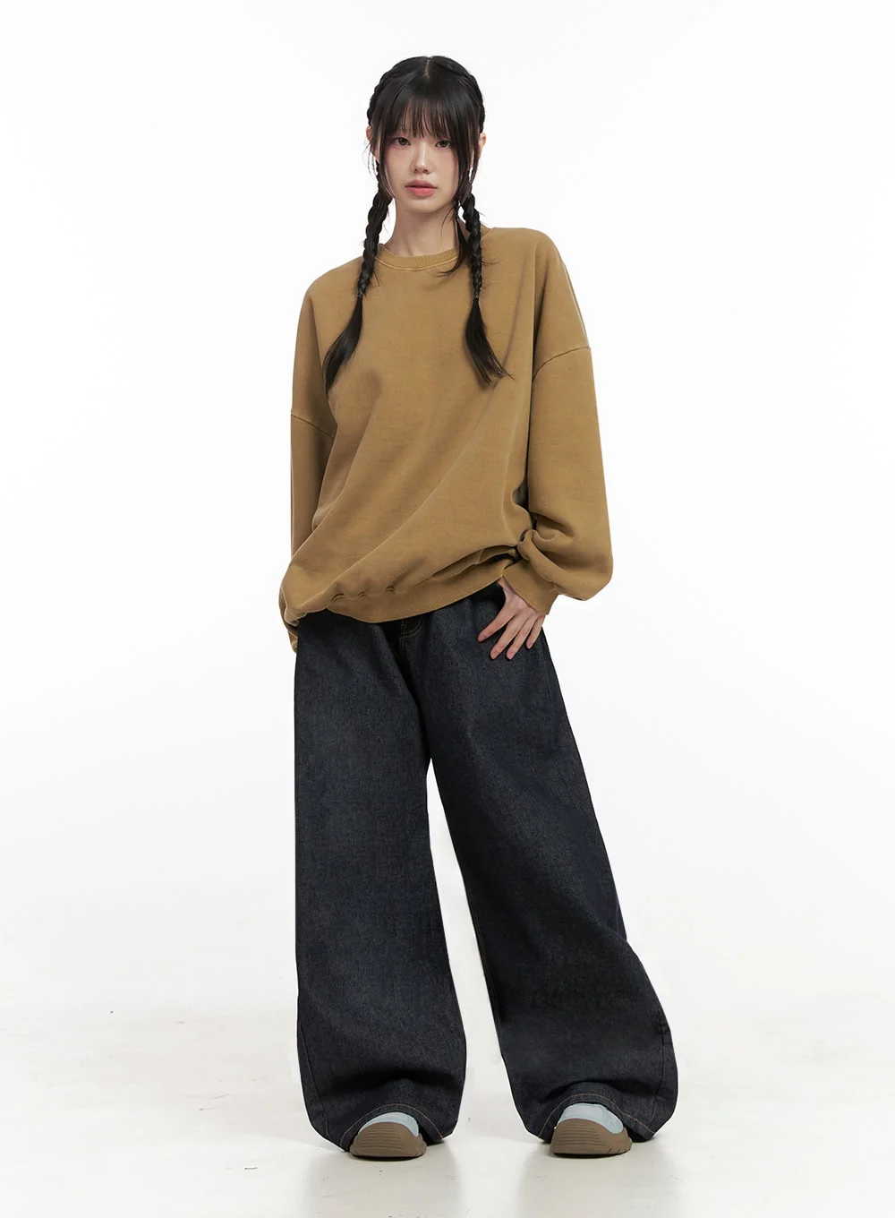 Cozy Oversized Crewneck IN427 - Image 3