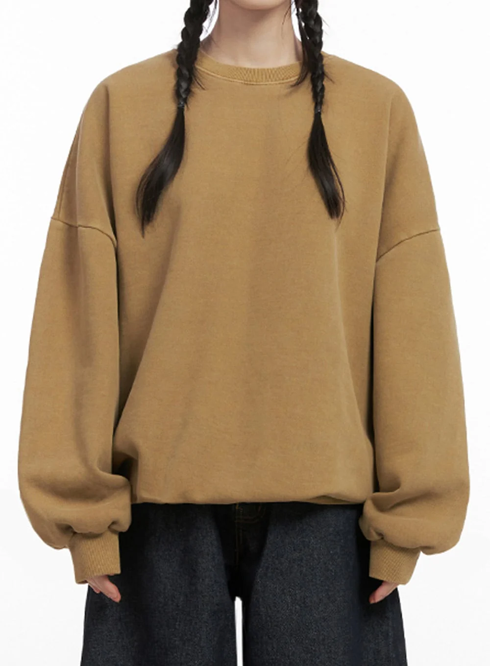 Cozy Oversized Crewneck IN427 - Image 4