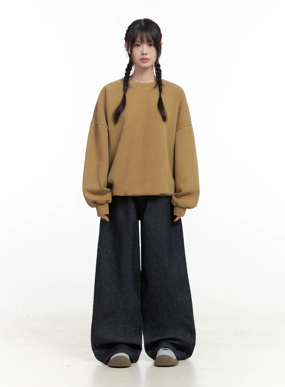 Cozy Oversized Crewneck IN427 - Image 5