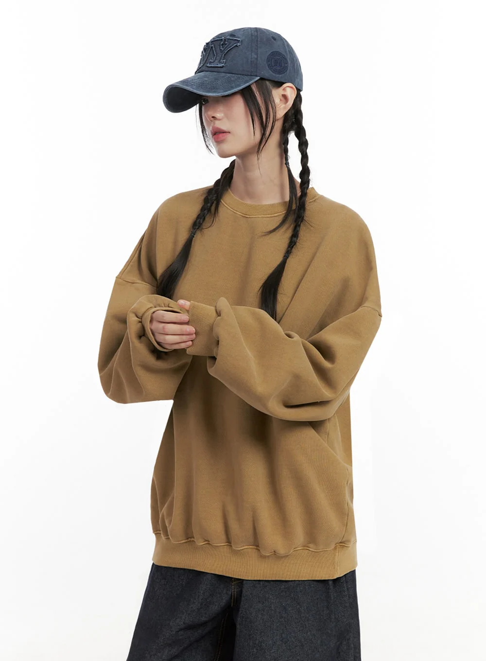 Cozy Oversized Crewneck IN427 - Image 6
