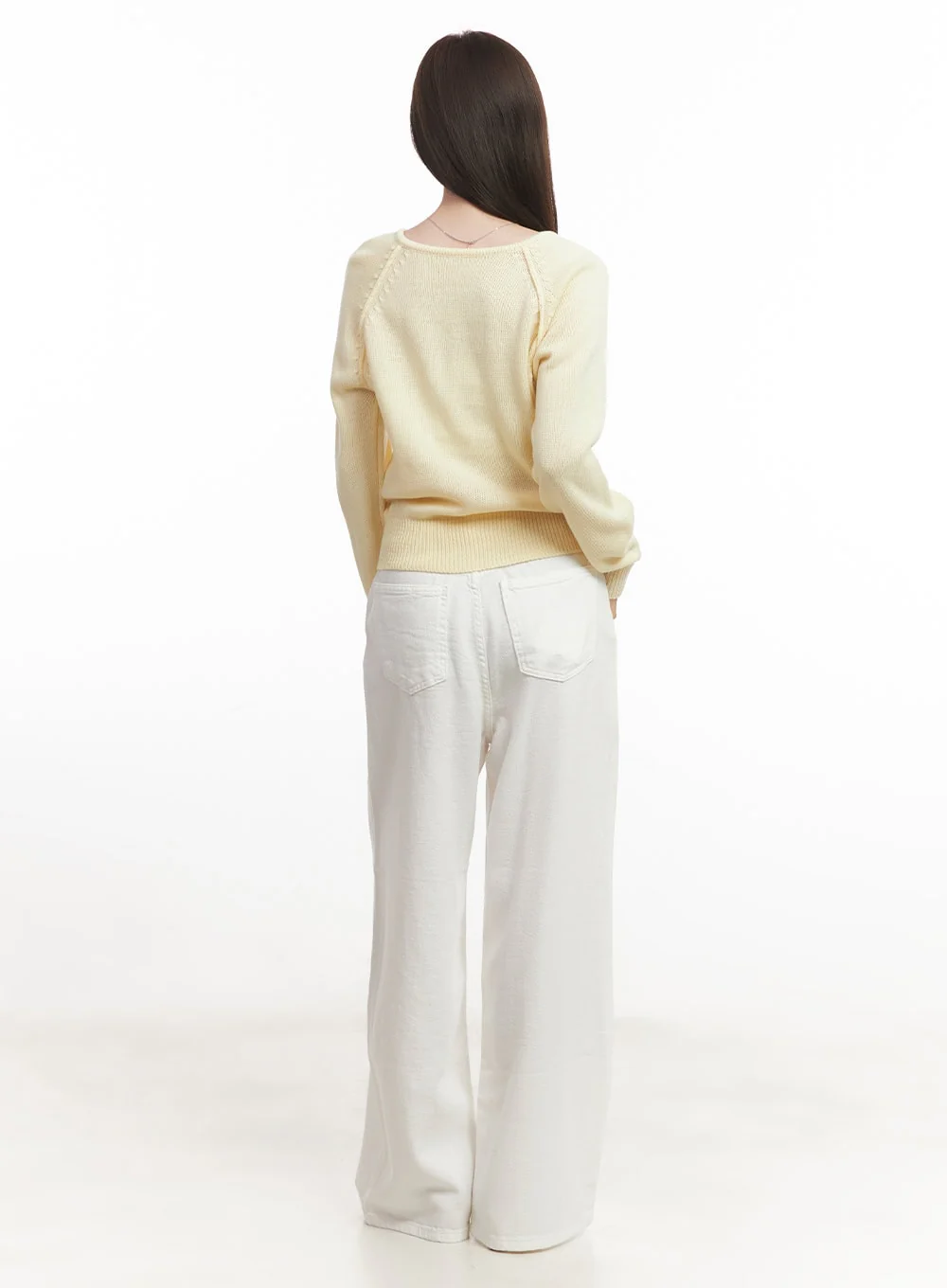 Cozy V-Neck Sweater CA502 - Image 8