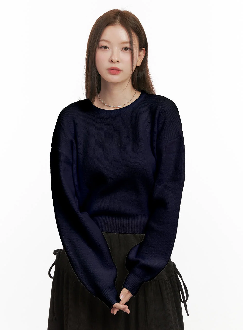 CozyChic Solid Knit Sweater OD417 - Image 11