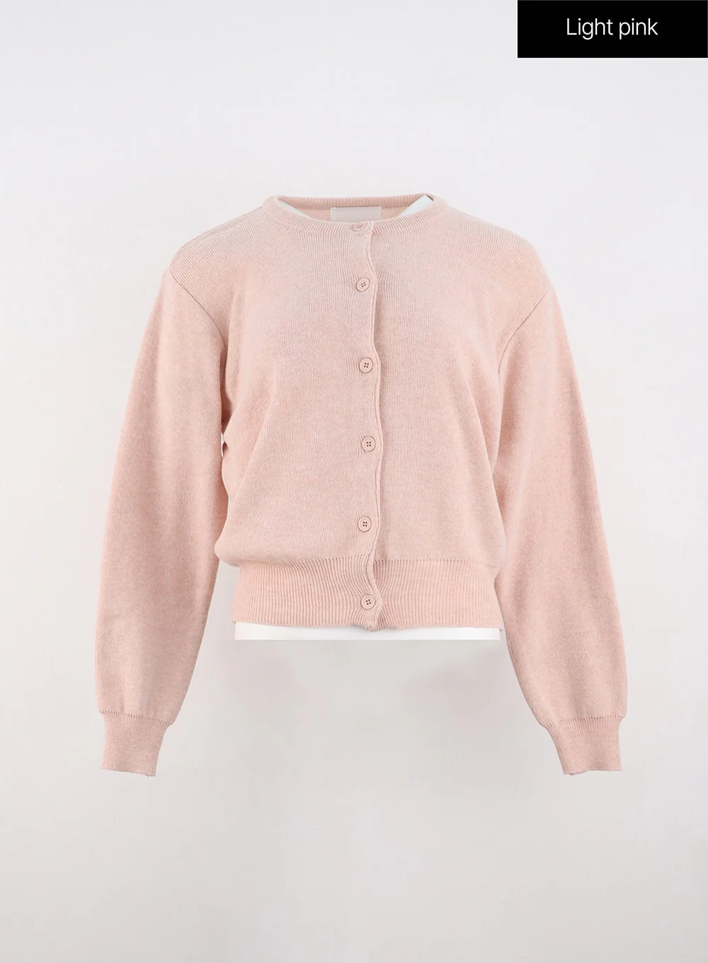Crew Neck Cardigan IO317 - Image 11