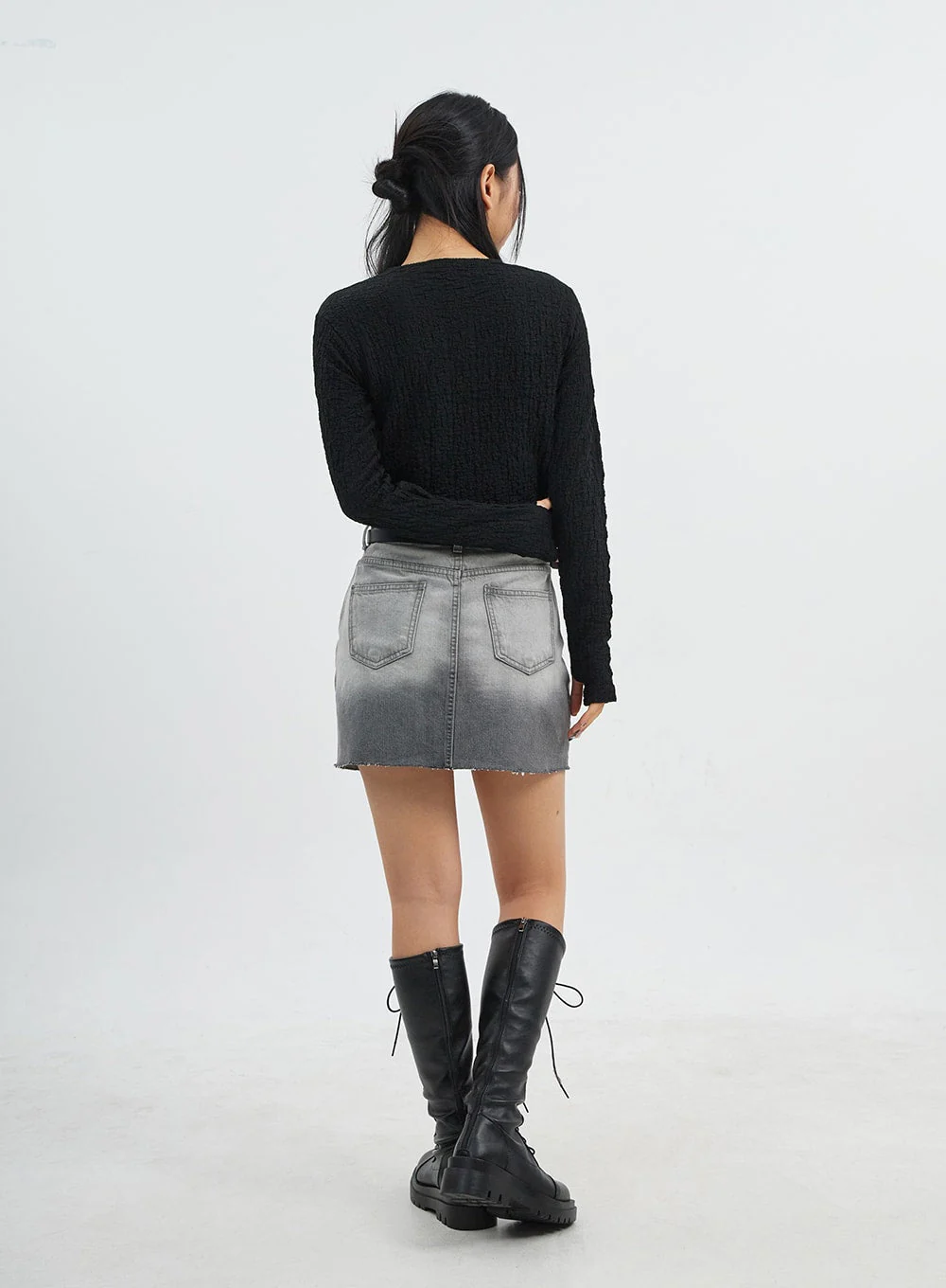 Crewneck Long Sleeve Top CJ318 - Image 12