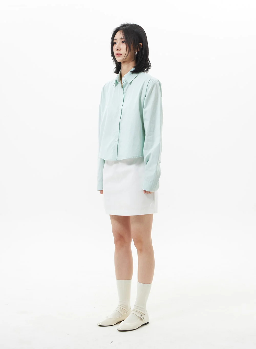 Cropped Color Shirt OA320 - Image 10