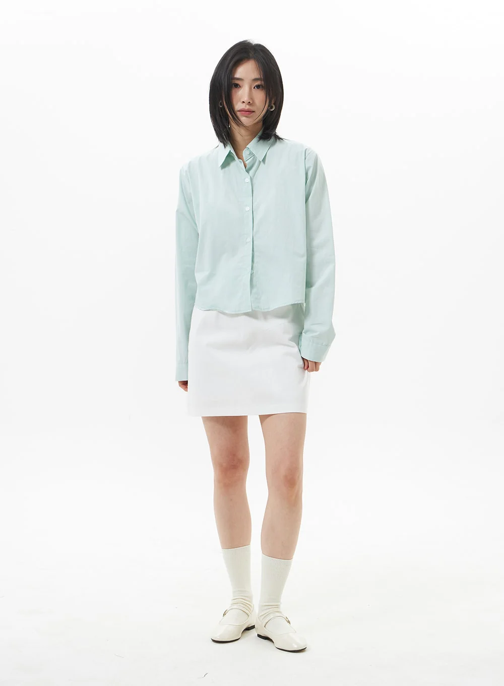 Cropped Color Shirt OA320 - Image 2