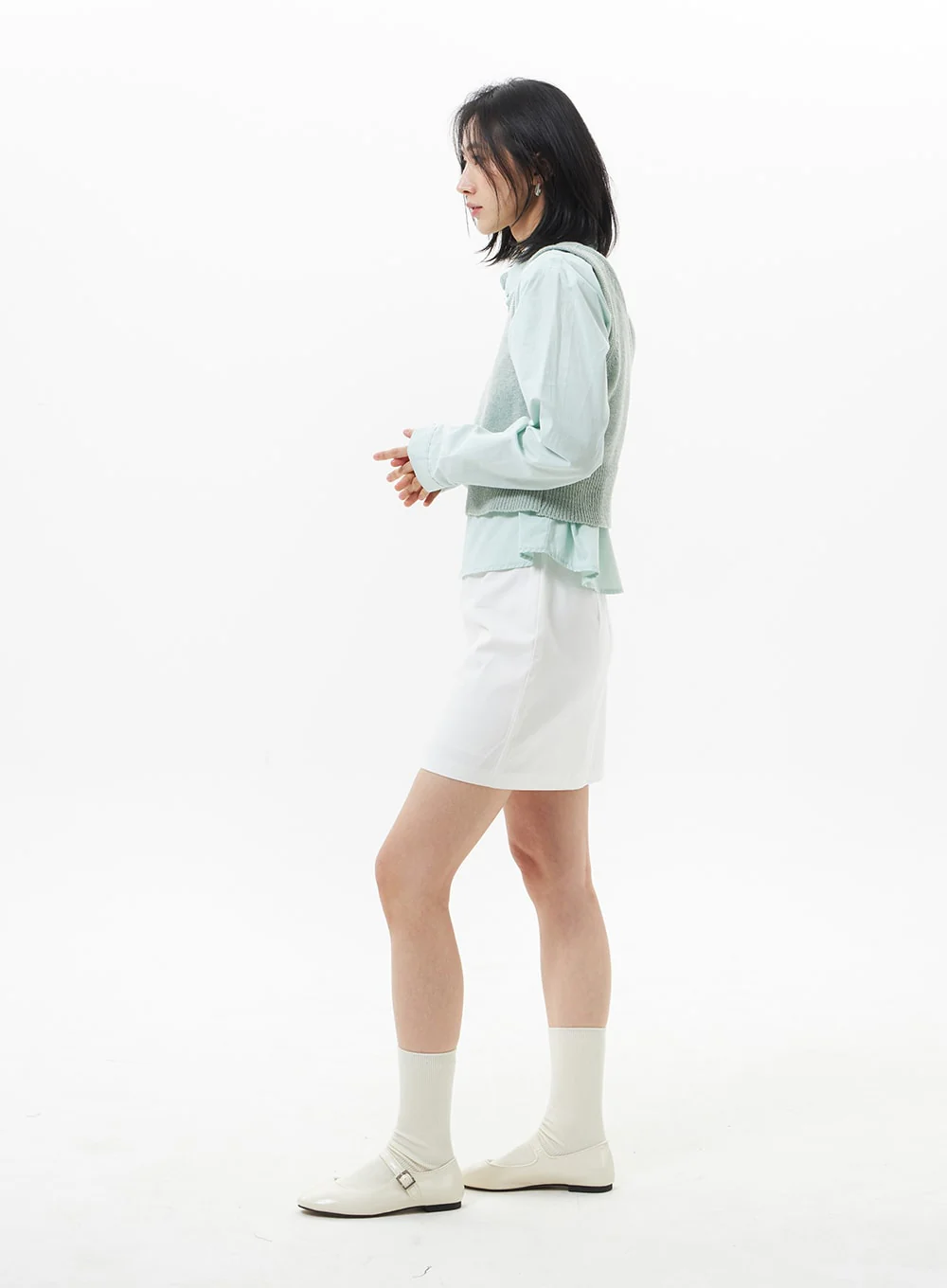 Cropped Color Shirt OA320 - Image 3