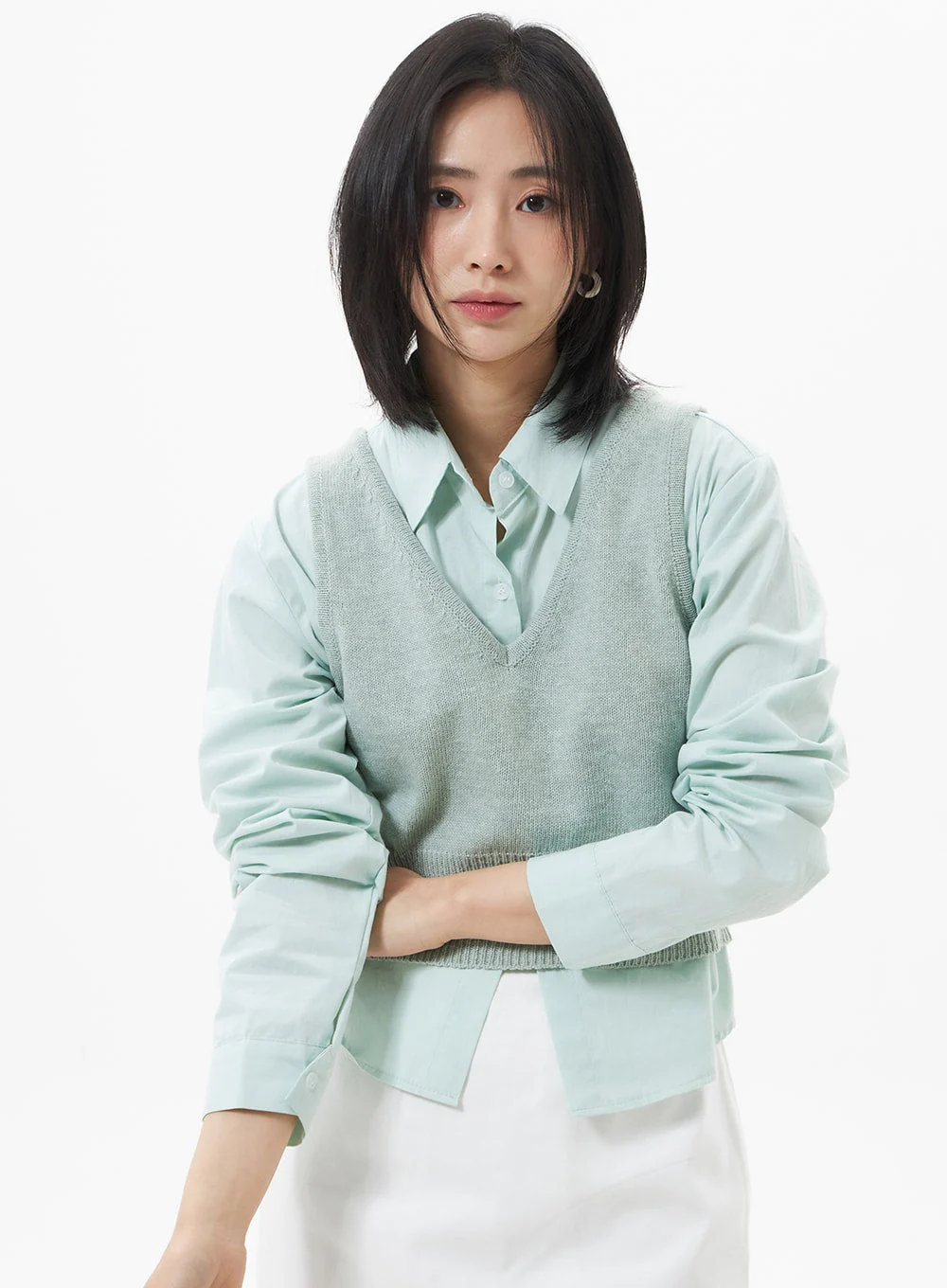 Cropped Color Shirt OA320 - Image 8