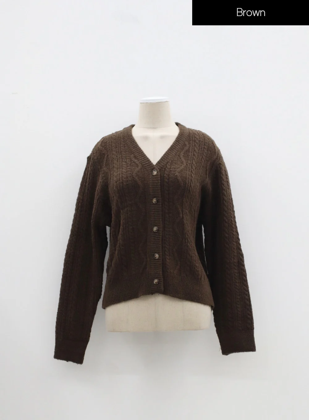 Cropped Knit Cardigan IM315 - Image 13