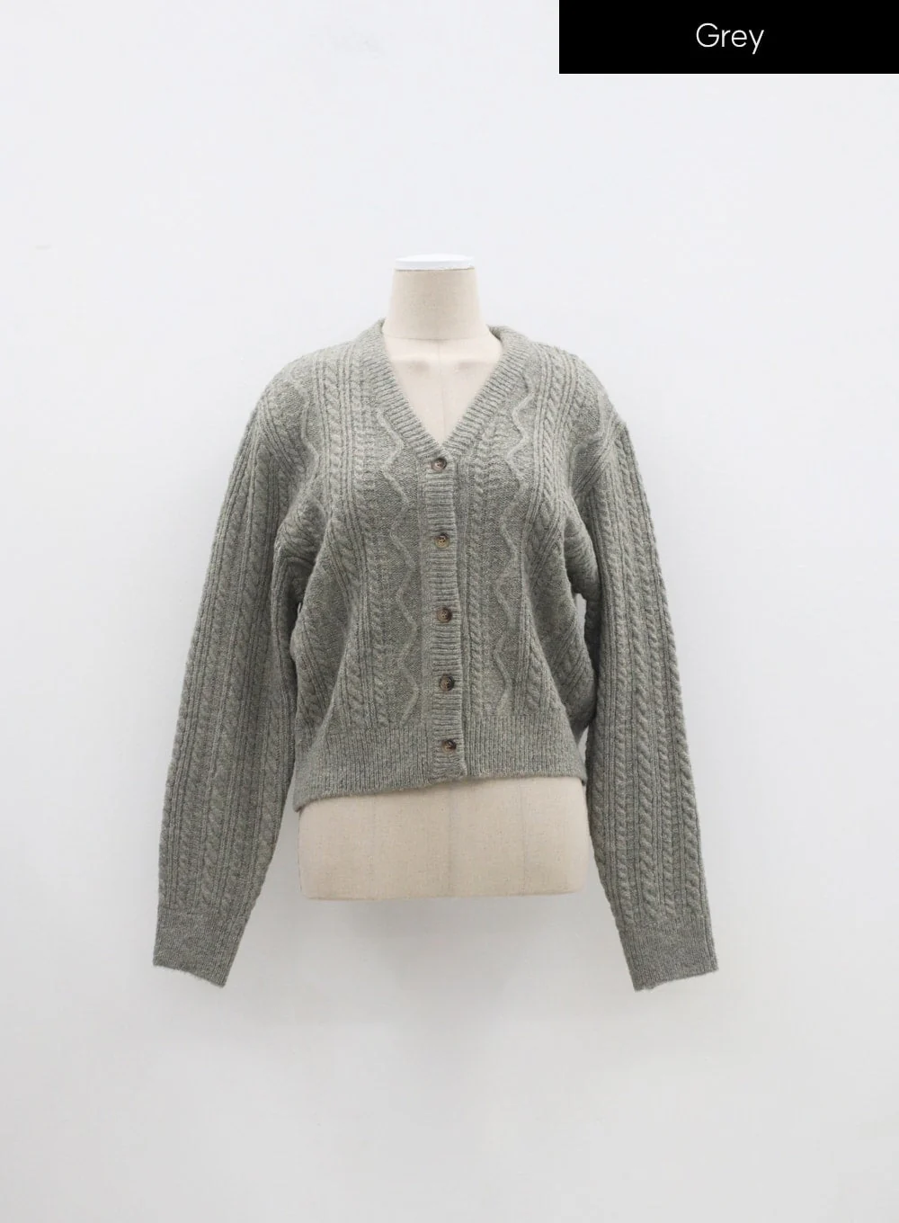 Cropped Knit Cardigan IM315 - Image 15