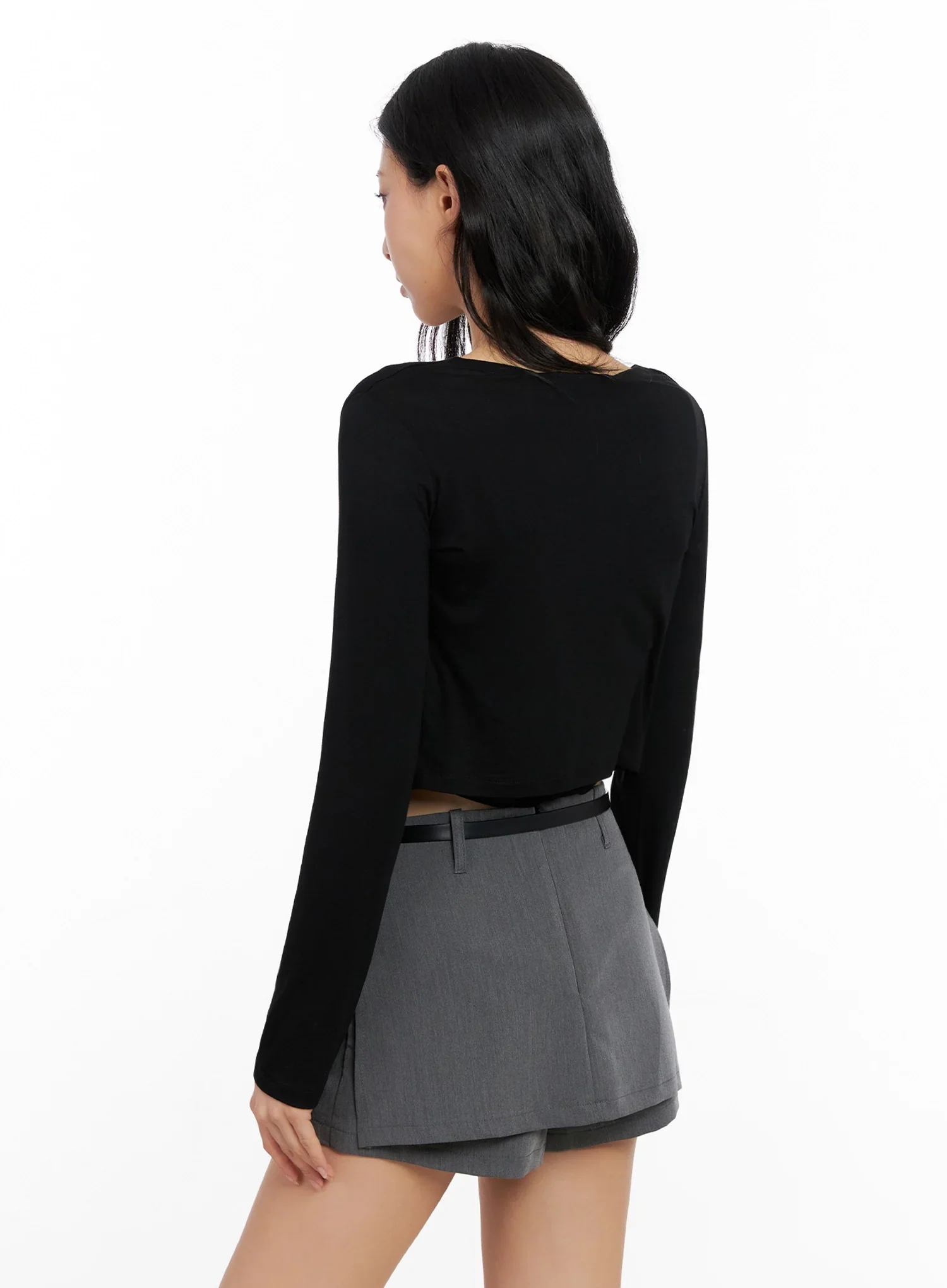 Cropped Tank & Cardigan Set IG508 - Image 11