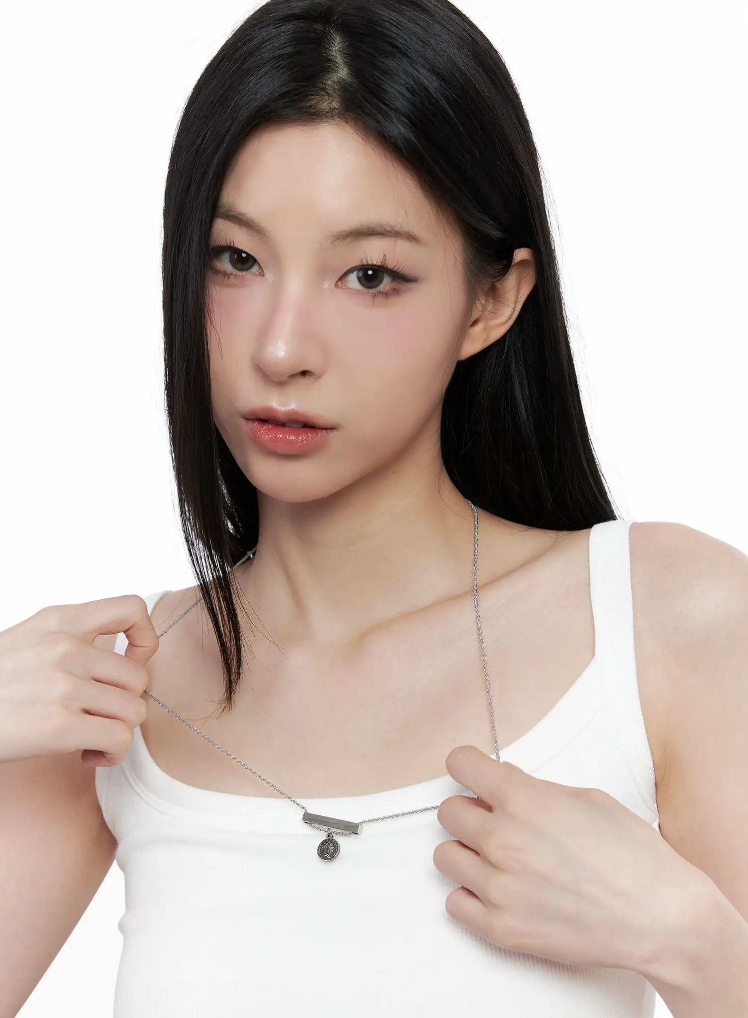 Cross Coin Necklace CO503 - Image 2