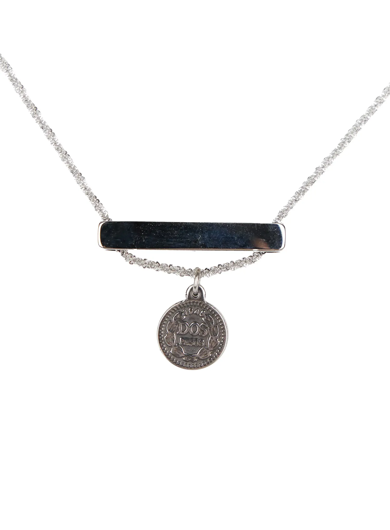 Cross Coin Necklace CO503 - Image 4