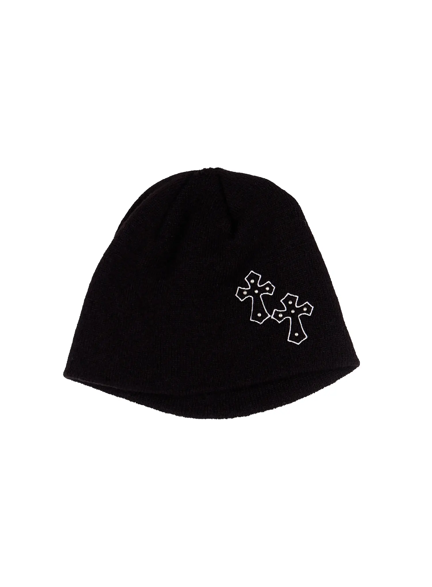 Cross Embroidered Beanie IS519 - Image 13