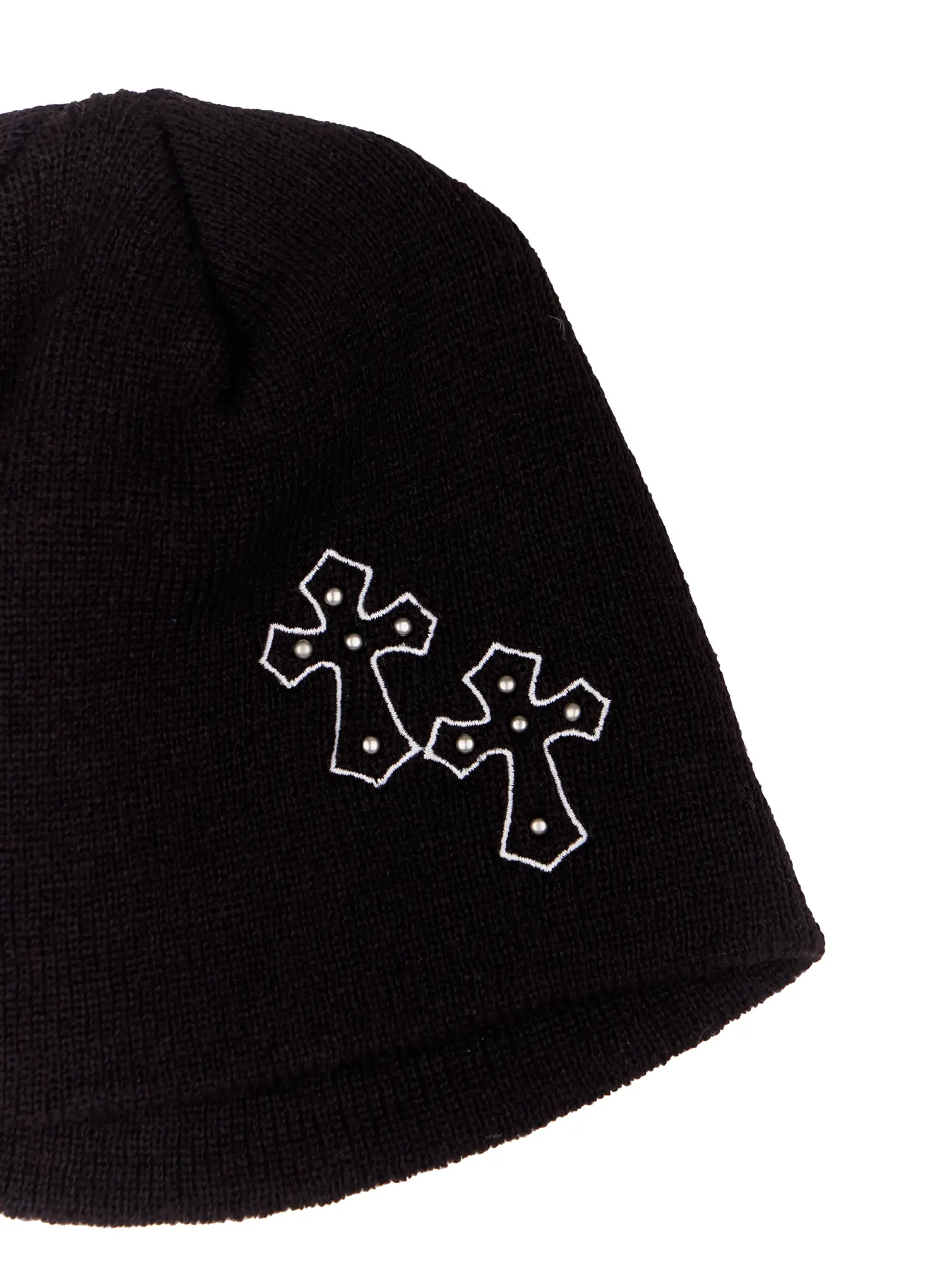 Cross Embroidered Beanie IS519 - Image 14