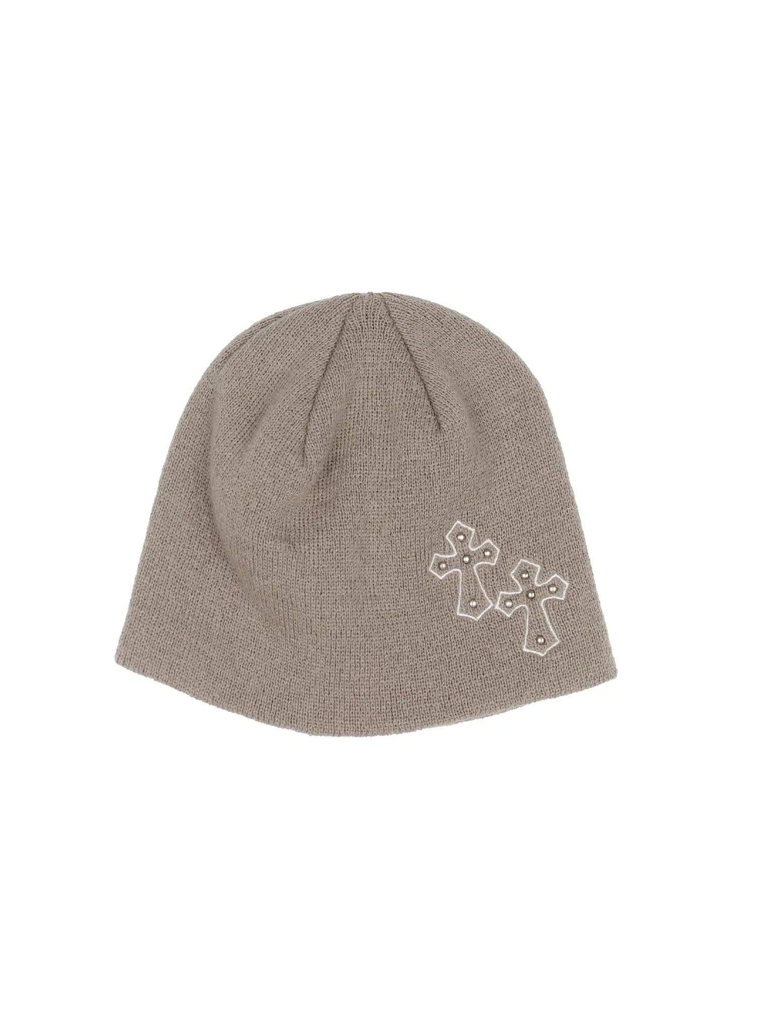 Cross Embroidered Beanie IS519 - Image 15