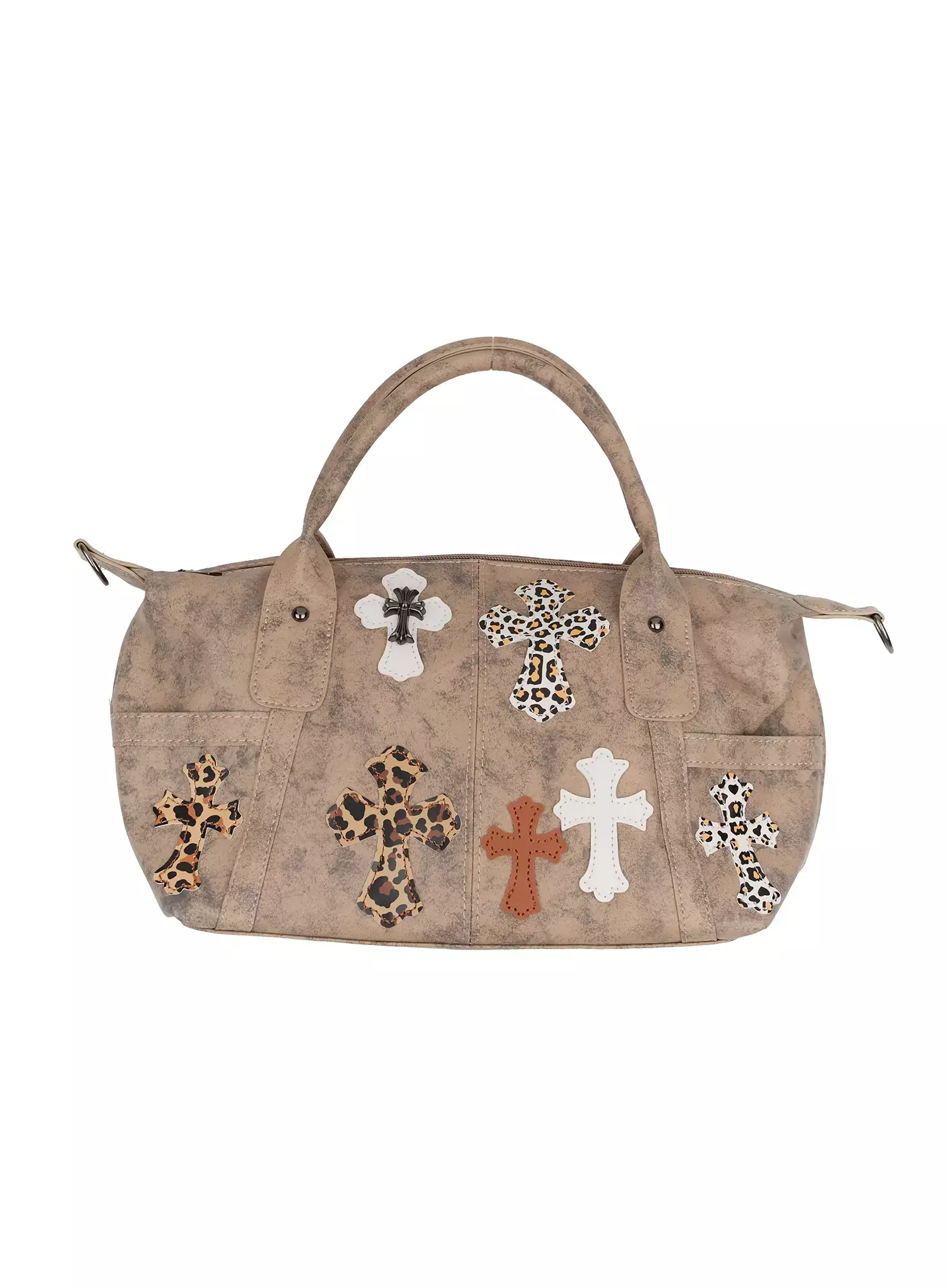 Cross Patch Shoulder Bag IM504 - Image 10
