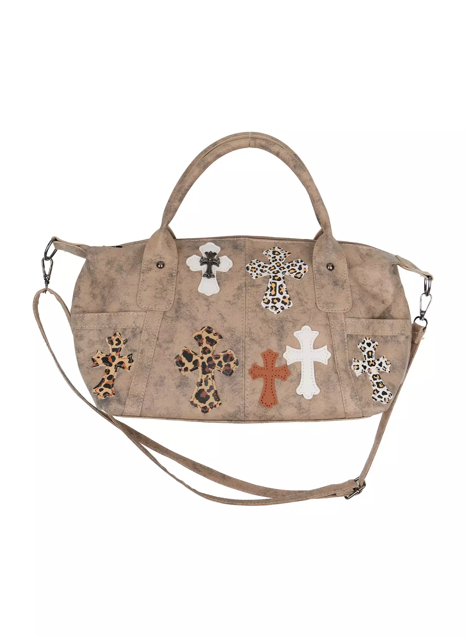 Cross Patch Shoulder Bag IM504 - Image 14