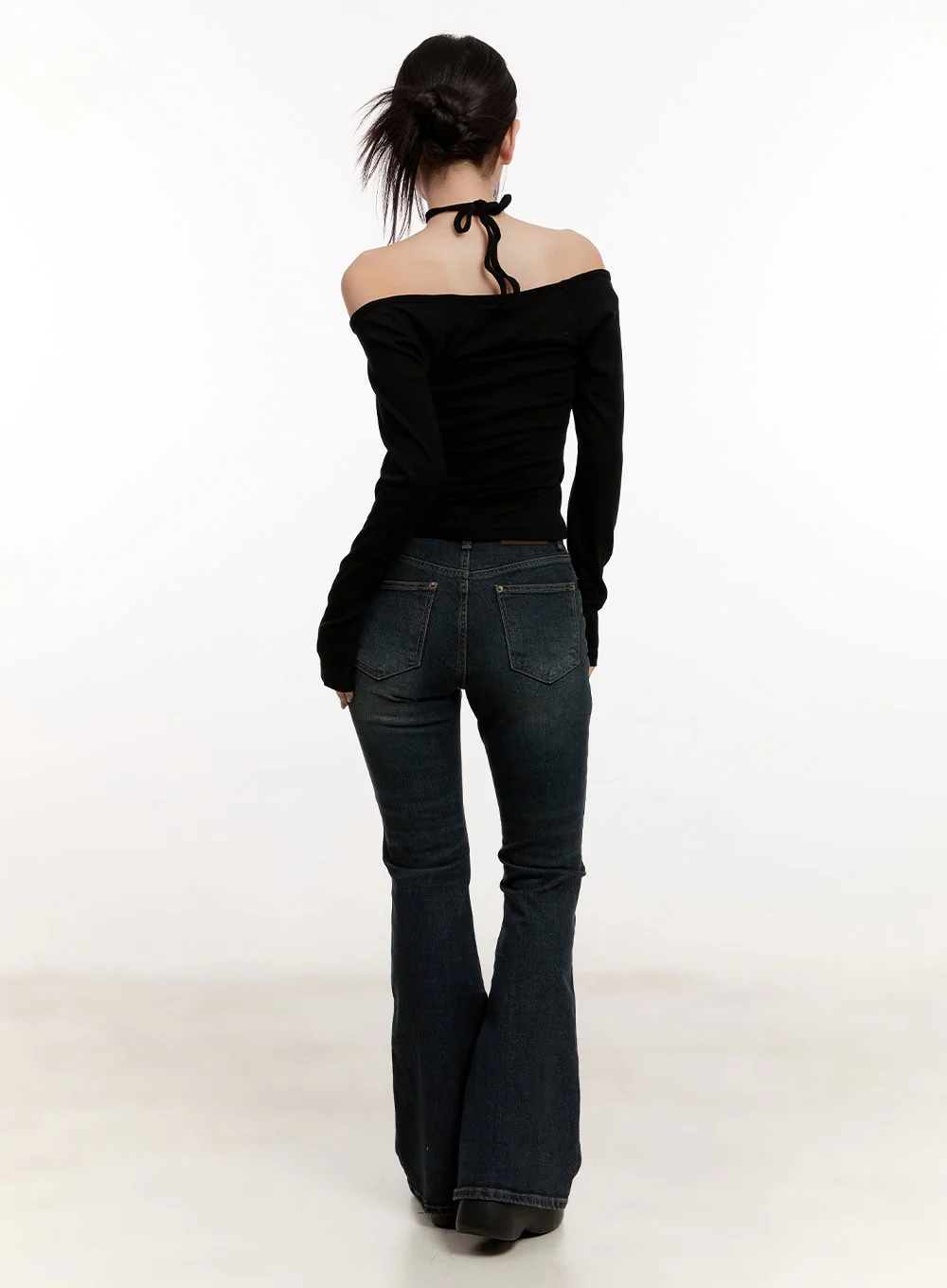 Cross-Strap Off-Shoulder Top CM507 - Image 6