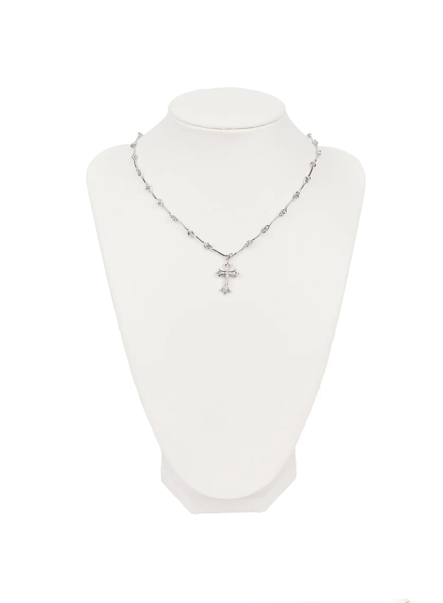 Cubic Cross Chain Necklace CM524 - Image 6
