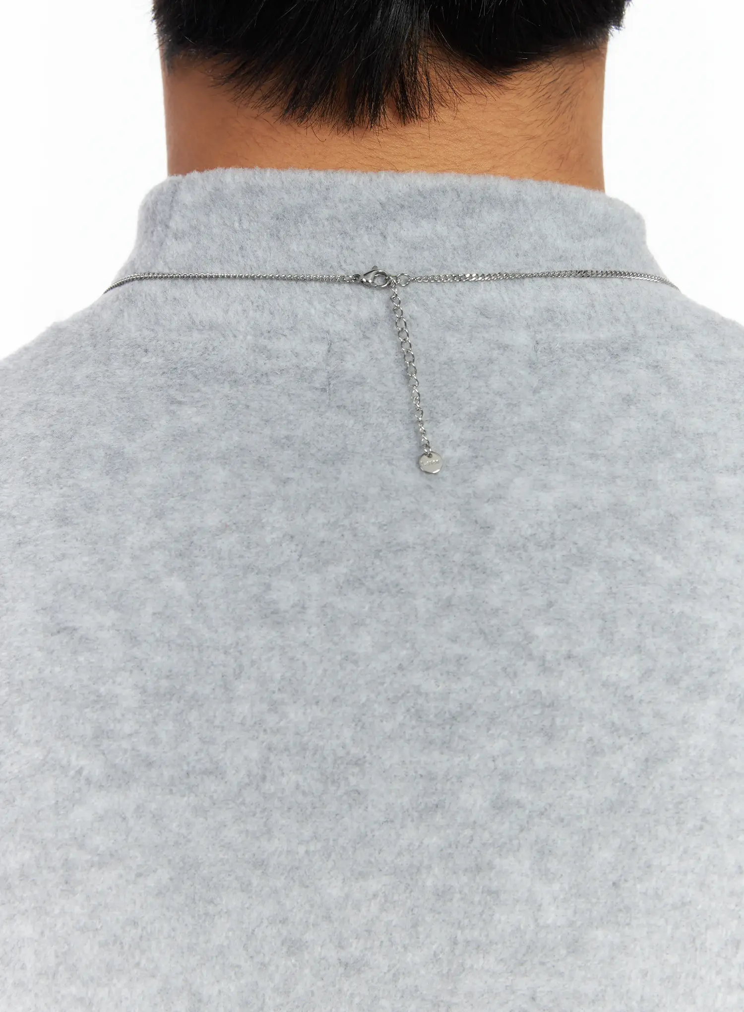 Cubic Cross Chain Necklace IF504 - Image 7