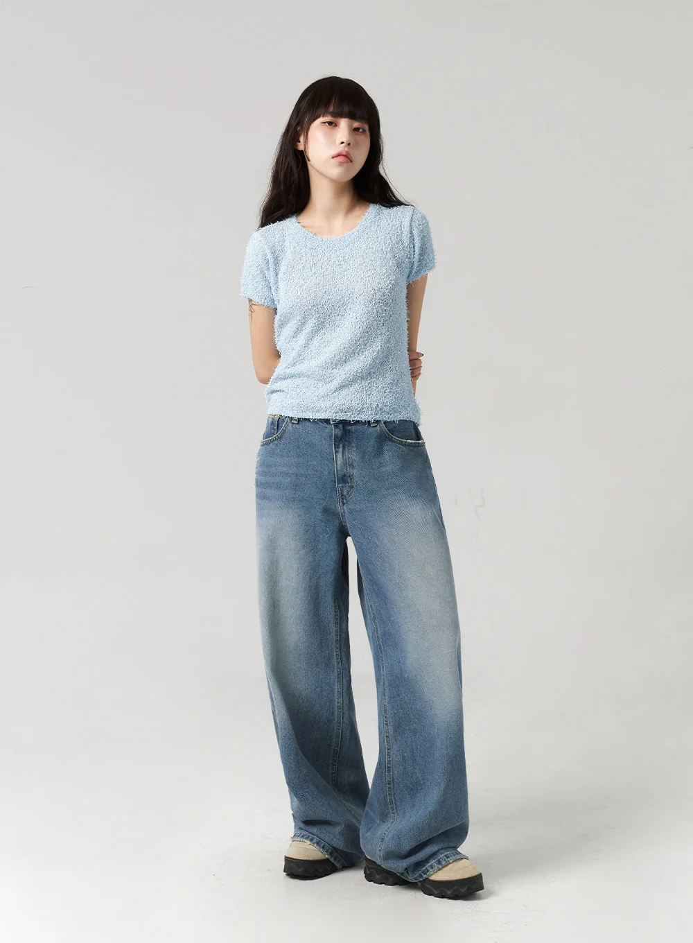 Cut Out Back Sweater CL313 - Image 13
