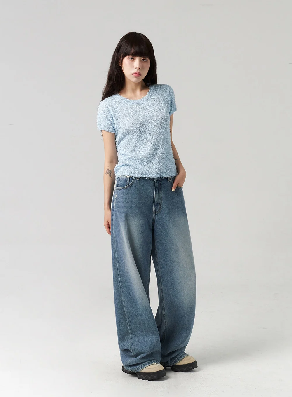 Cut Out Back Sweater CL313 - Image 8