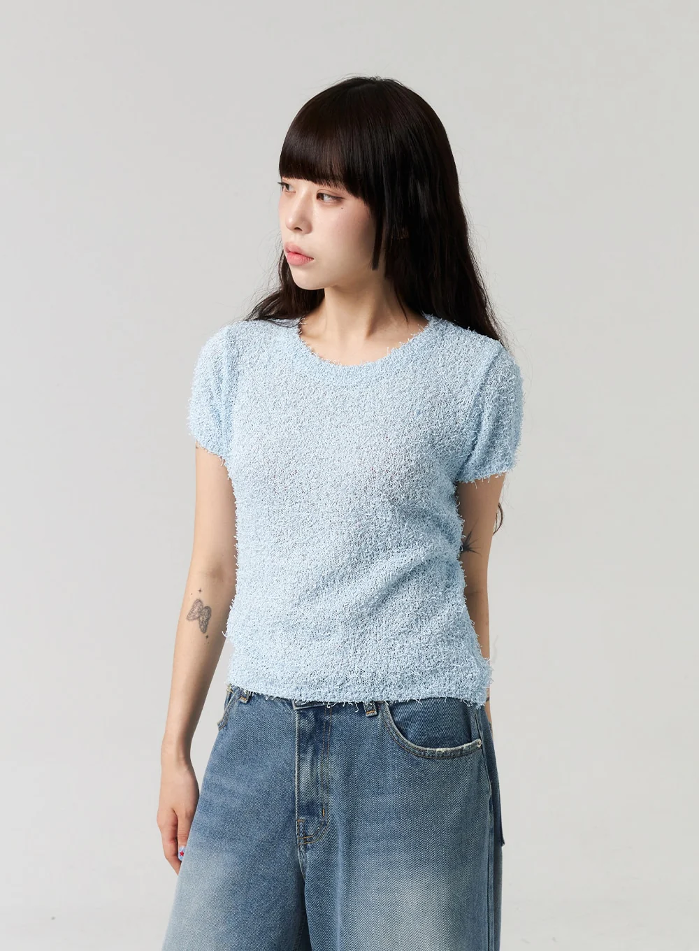 Cut Out Back Sweater CL313 - Image 9