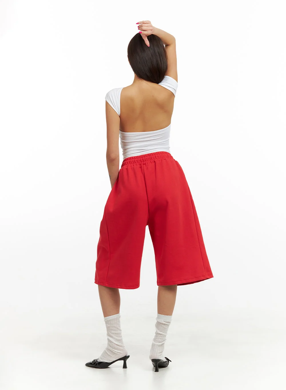 Cut Out Back Top IU329 - Image 9