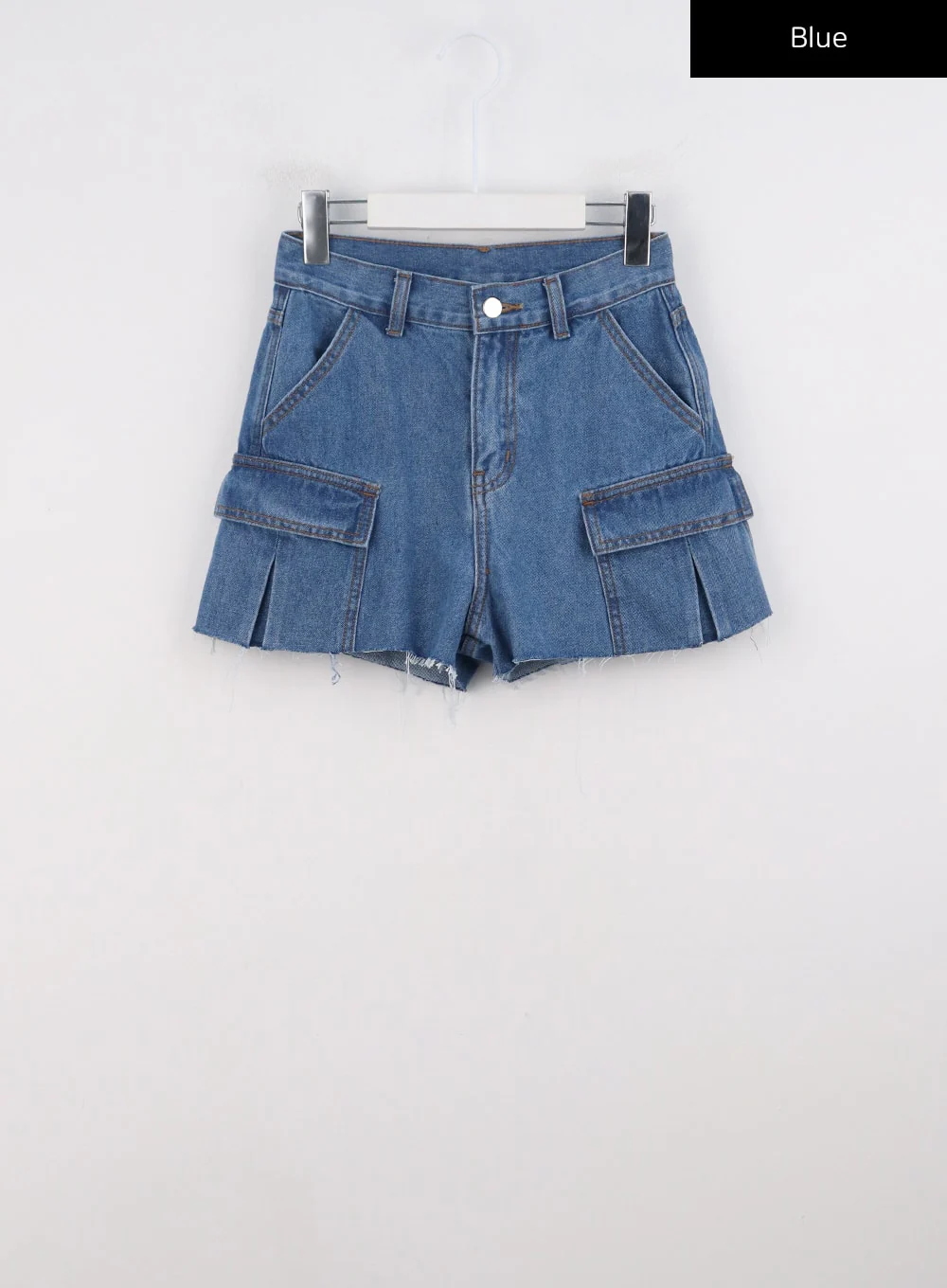 Cut Out Denim Shorts CG316 - Image 15