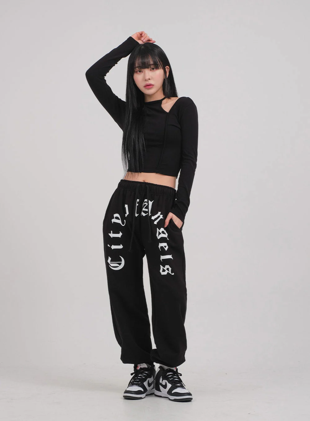 Cut Out Long Sleeve Top C0302 - Image 15
