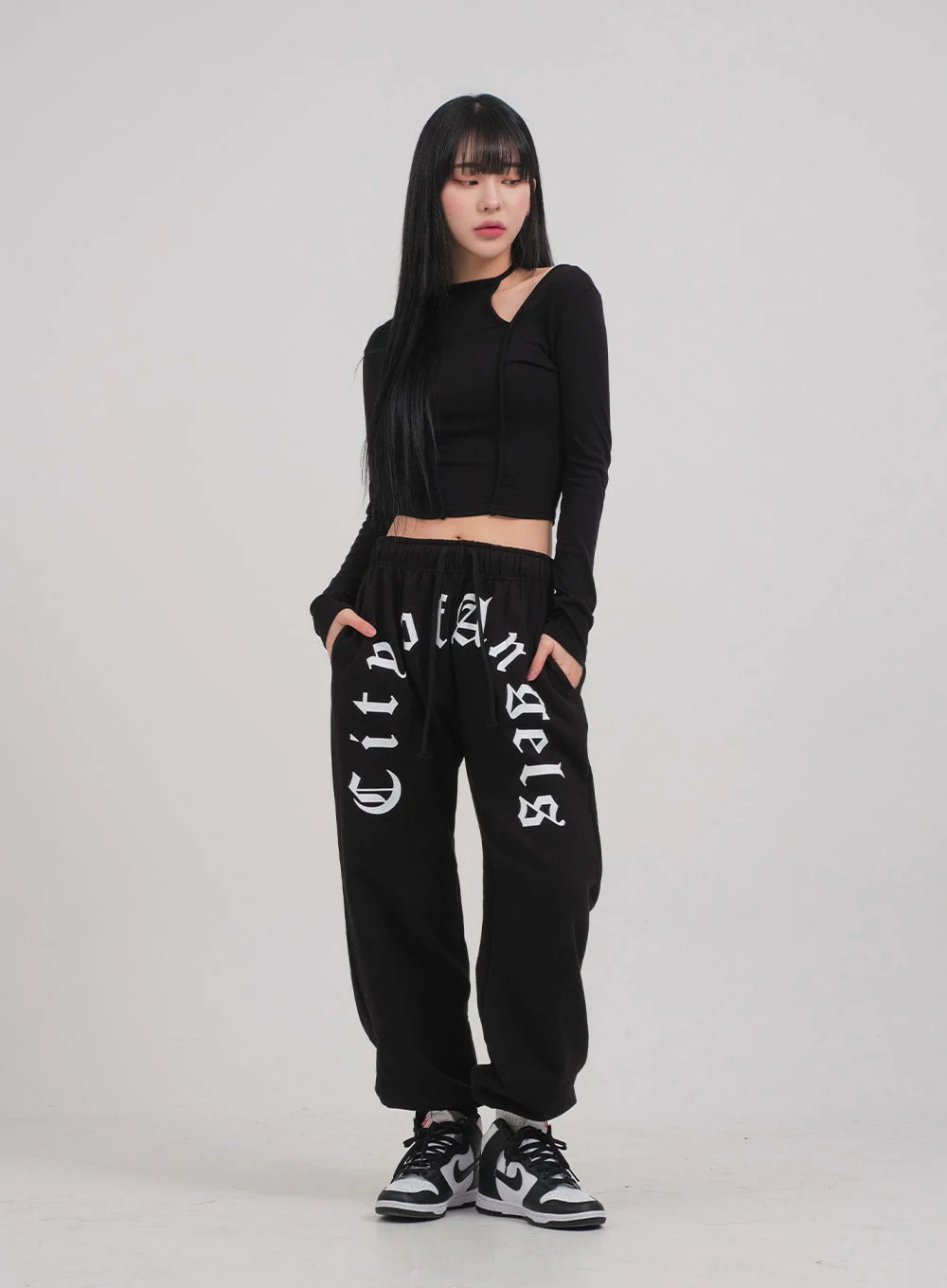 Cut Out Long Sleeve Top C0302 - Image 4