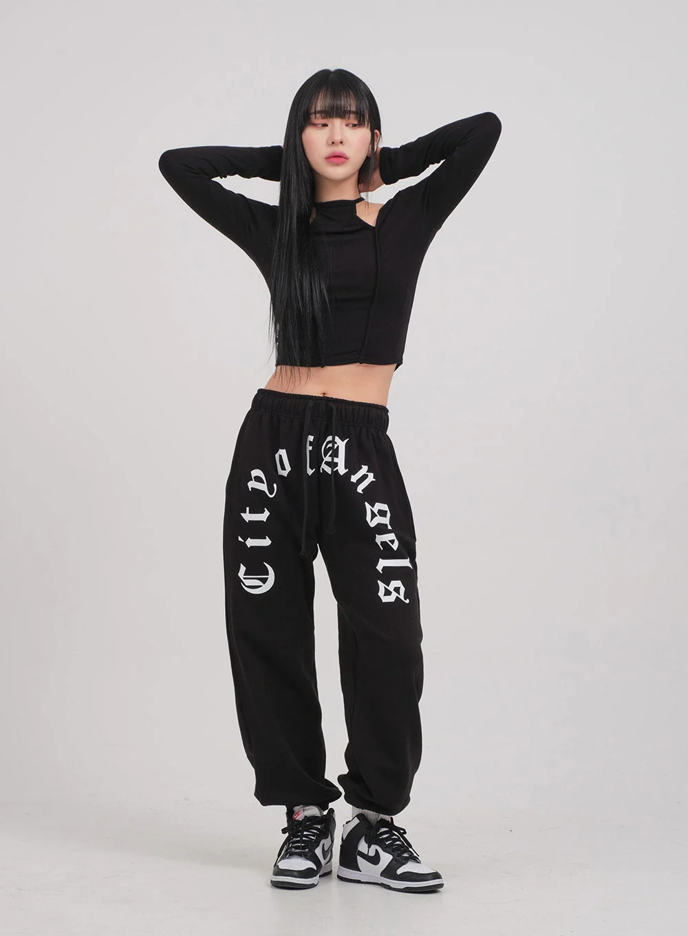 Cut Out Long Sleeve Top C0302 - Image 8