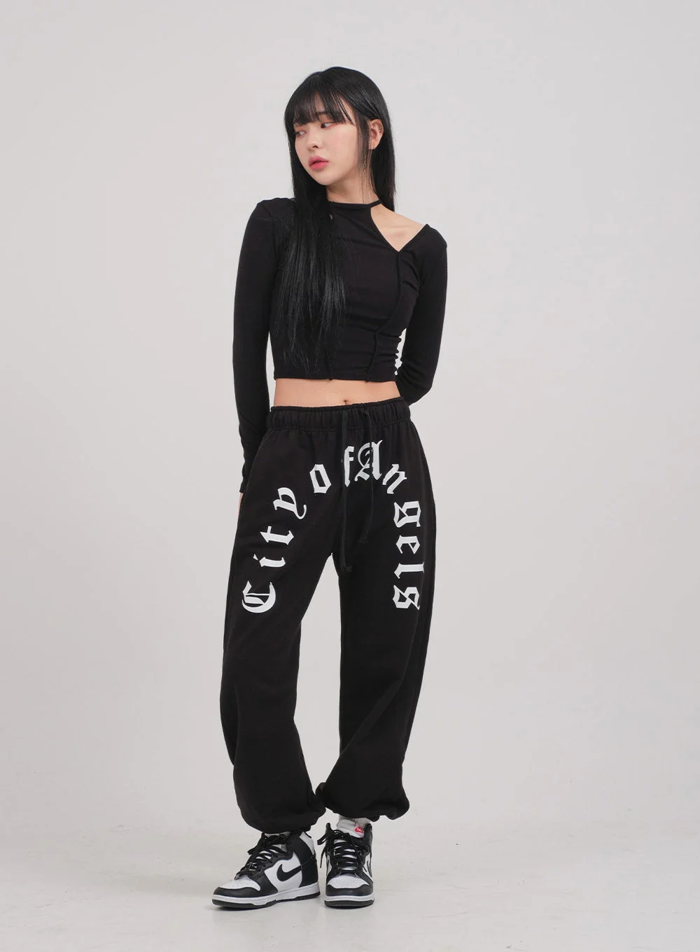 Cut Out Long Sleeve Top C0302 - Image 9