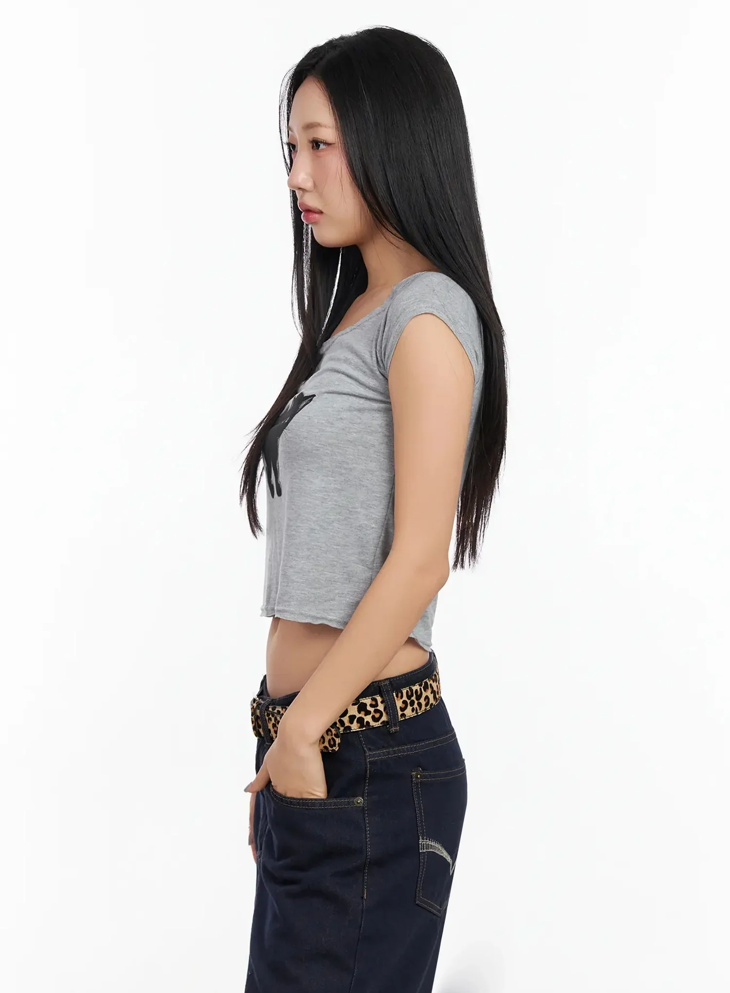 Cute Graphic Boat Neck T-Shirt CA513 - Image 7