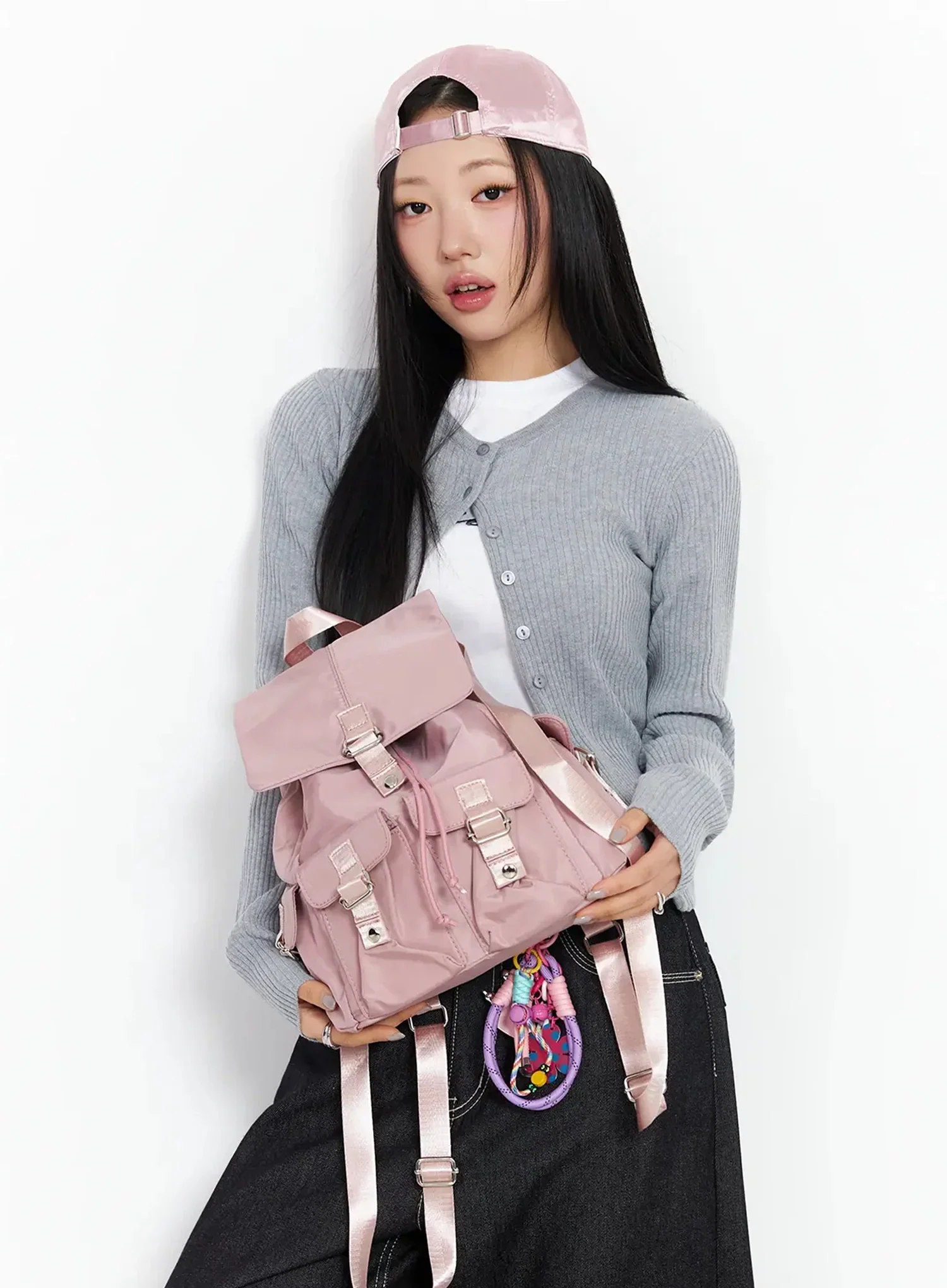 Cute Pastel Pocket Backpack CA513 - Image 2