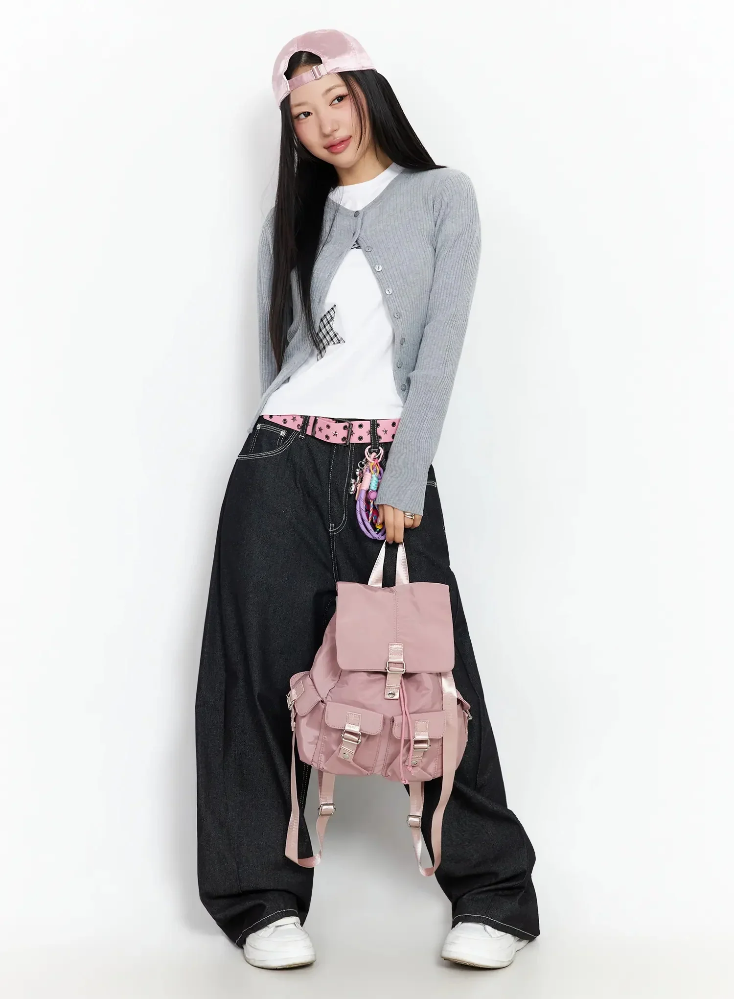 Cute Pastel Pocket Backpack CA513 - Image 3