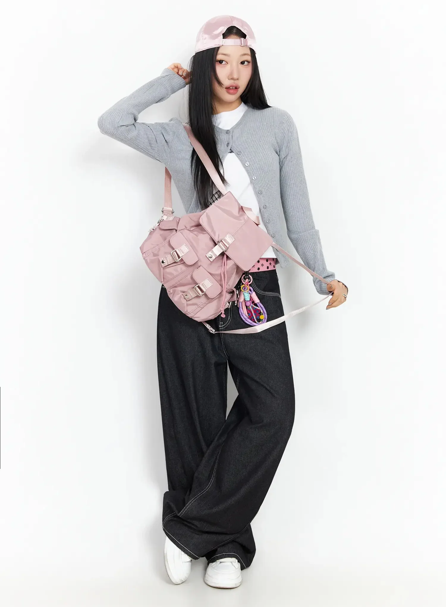 Cute Pastel Pocket Backpack CA513 - Image 4