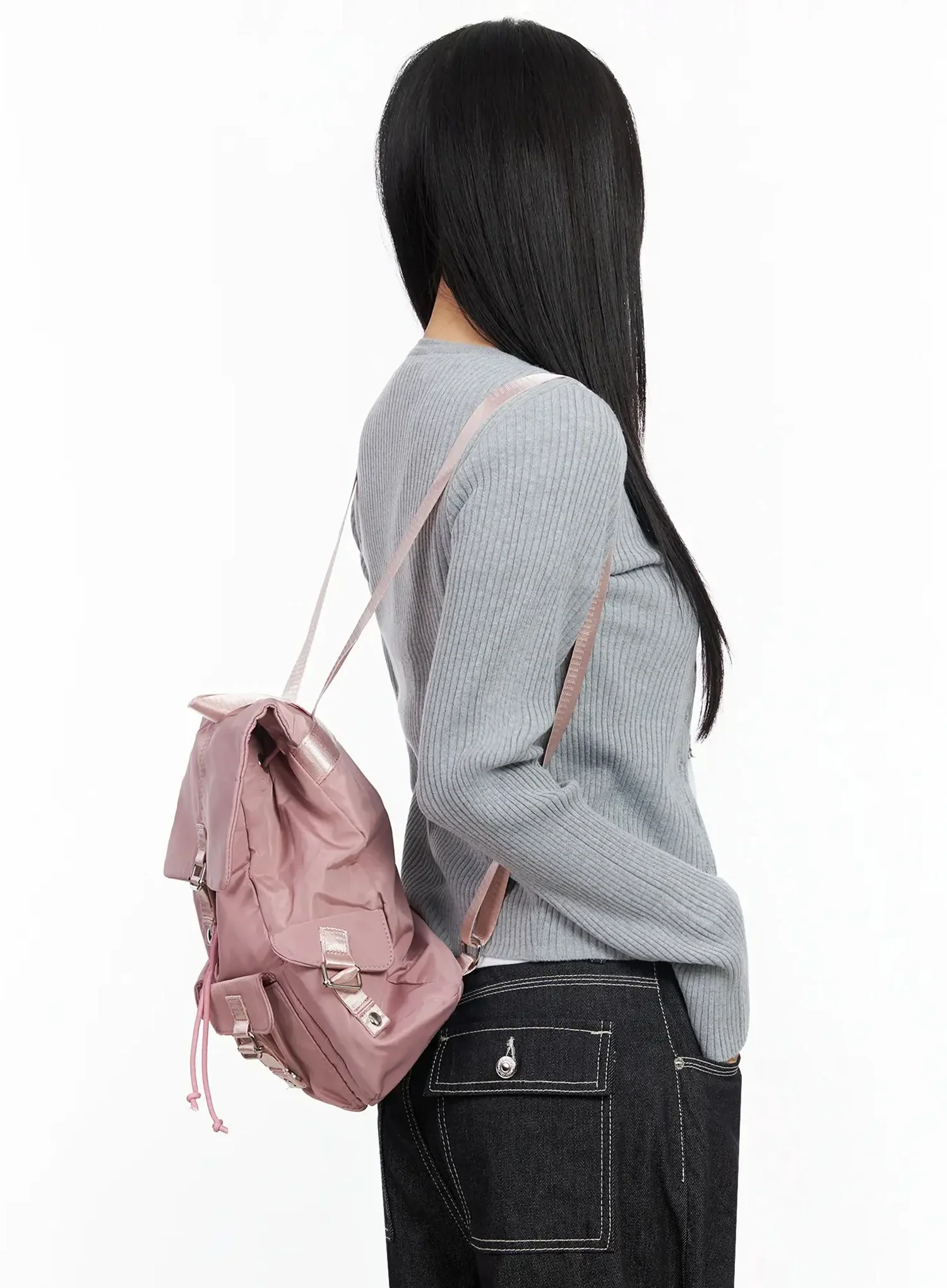 Cute Pastel Pocket Backpack CA513 - Image 7