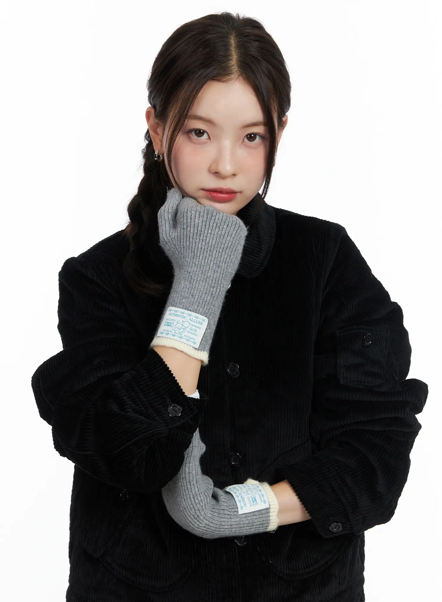 Cute Patch Gloves IN510