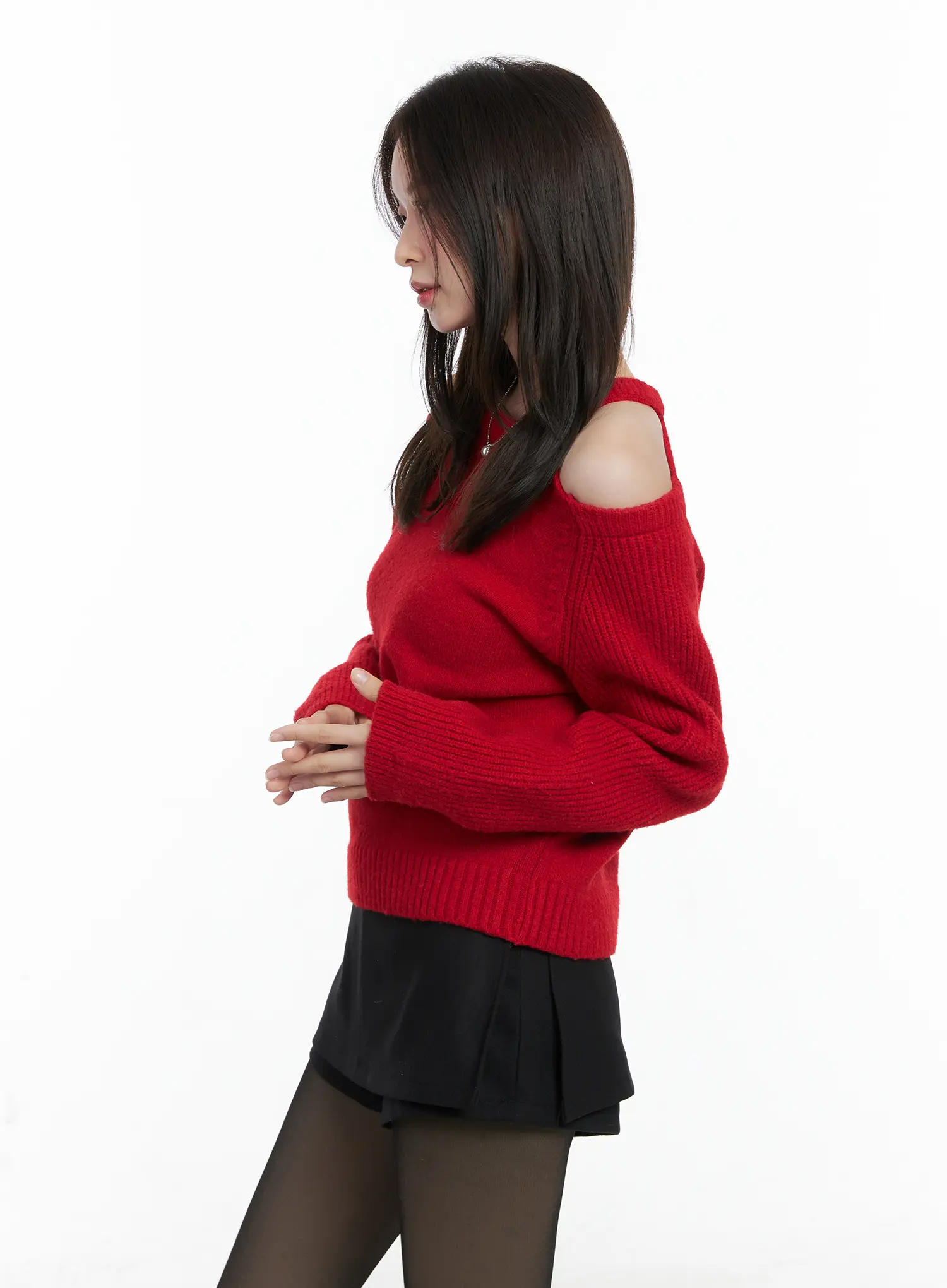 Cutout Knit Sweater CN519 - Image 5