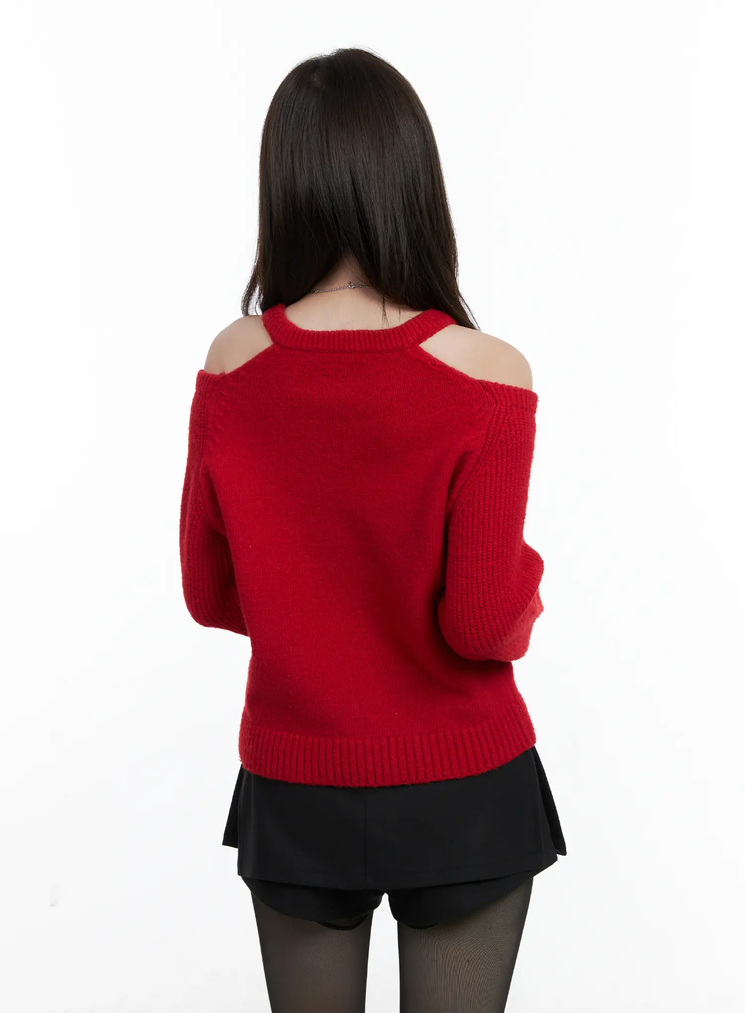 Cutout Knit Sweater CN519 - Image 7