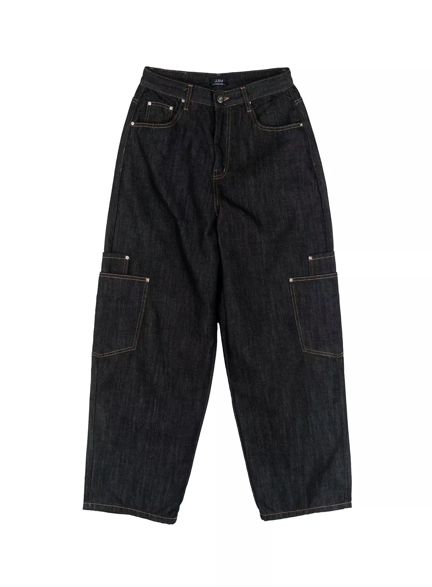 Dahee Wide-Leg Cargo Jeans IG508 - Image 18