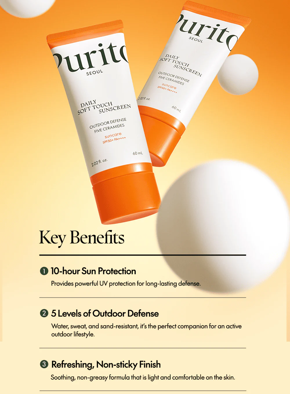 Daily Soft Touch Sunscreen (Renewer) Duo Set (60ml*2ea) - Image 6