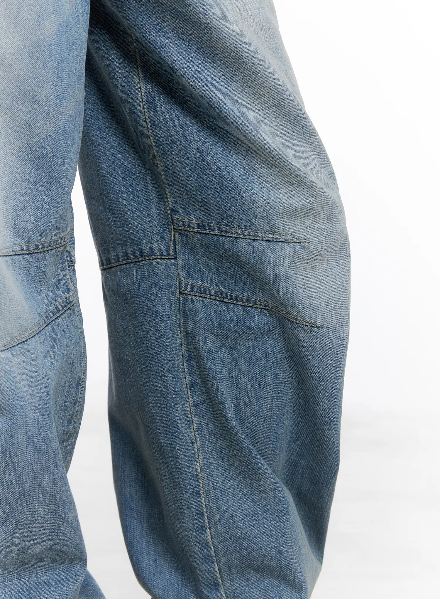 Dakota Relaxed Fit Vintage Wash Jeans CS511 - Image 12