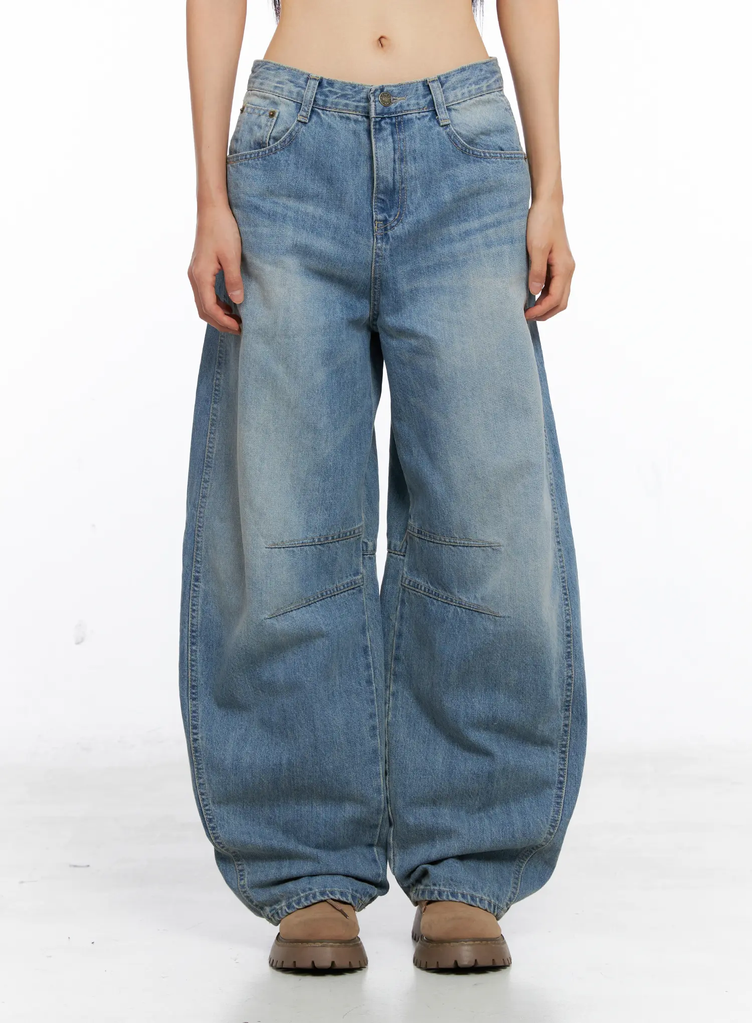 Dakota Relaxed Fit Vintage Wash Jeans CS511 - Image 2