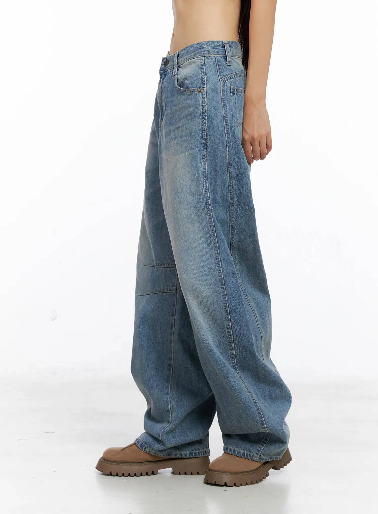 Dakota Relaxed Fit Vintage Wash Jeans CS511 - Image 8