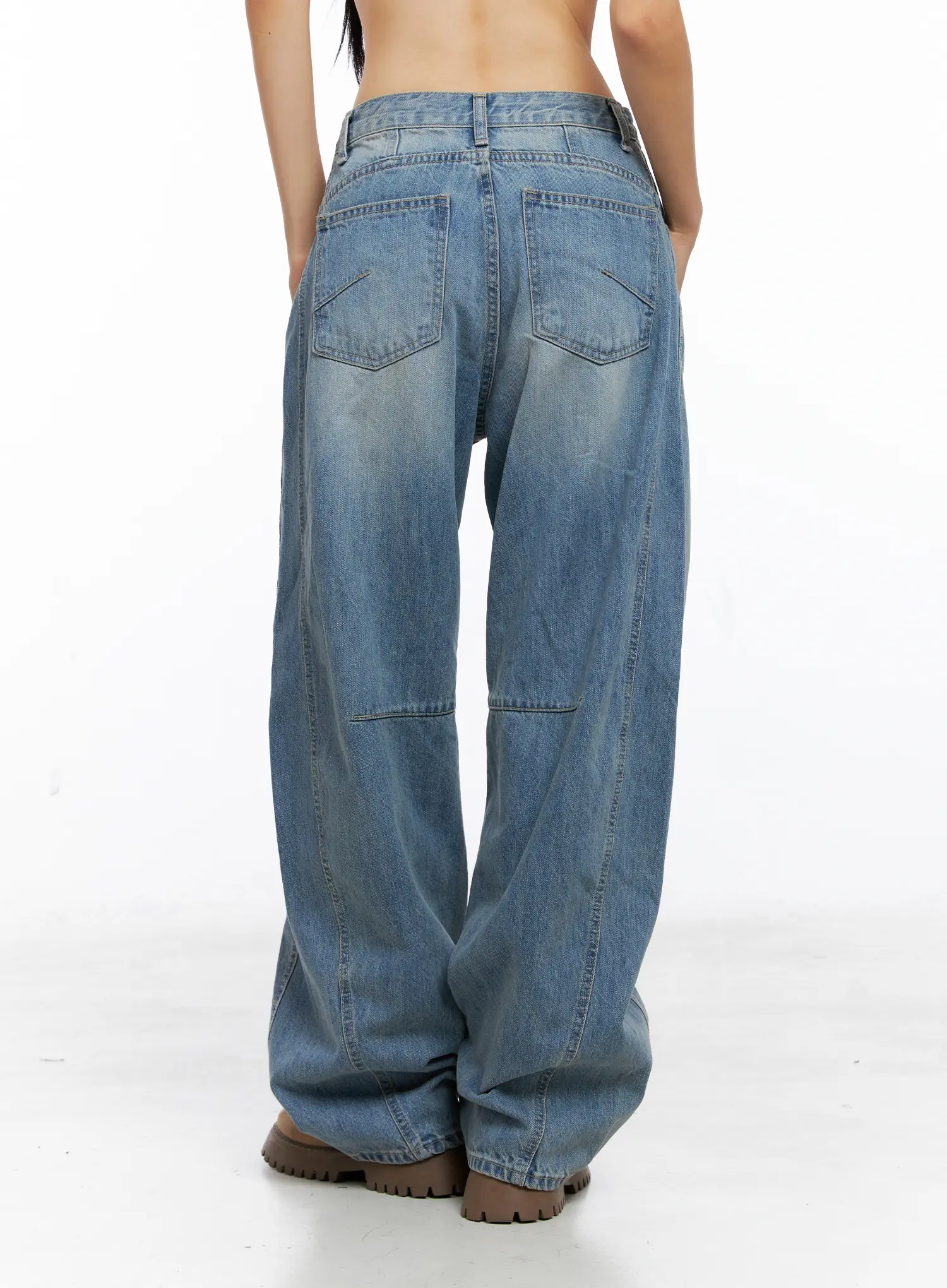 Dakota Relaxed Fit Vintage Wash Jeans CS511 - Image 9